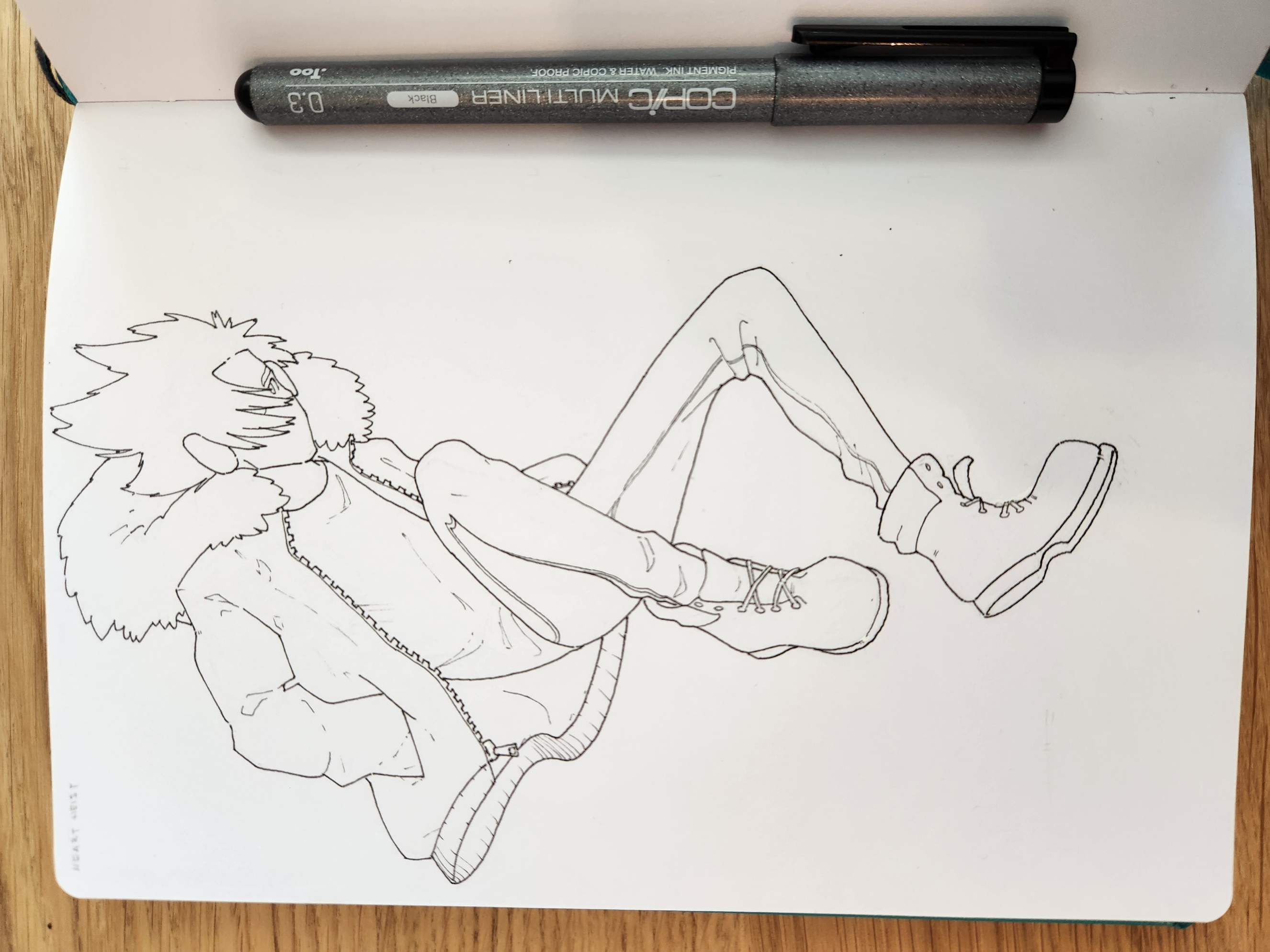 Heart Heist Main Character Concept Art